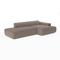 Canapé angle droit 260cm MIA Tissu Tramé