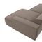Canapé angle droit 260cm MIA Tissu Tramé