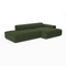 Canapé angle droit 260cm MIA Tissu Tramé