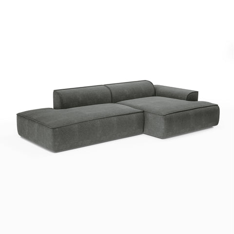 Canapé angle droit 300cm MIA Tissu Tramé