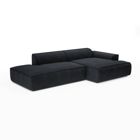 Canapé angle droit 300cm MIA Tissu Tramé