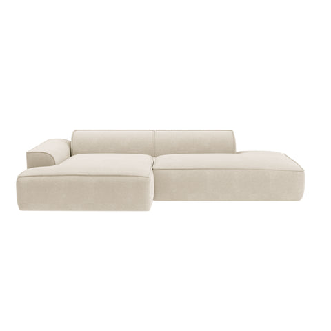 Canapé angle gauche 300cm MIA Tissu Tramé