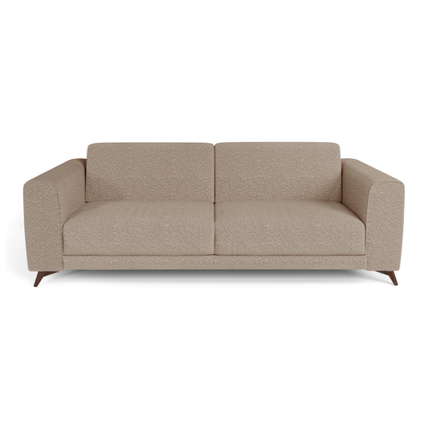Canapé convertible express matelas 140cm MILANO Tissu bouclette