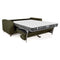 Canapé convertible express matelas 140cm MILANO Tissu bouclette