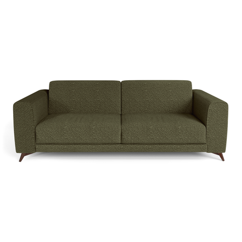 Canapé convertible express matelas 140cm MILANO Tissu bouclette