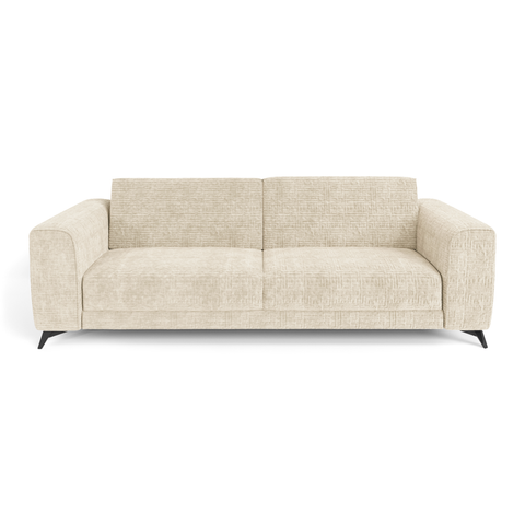 Canapé convertible express matelas 140cm MILANO Velours à motifs
