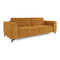 Canapé convertible express matelas 140cm MILANO Velours à motifs