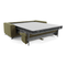 Canapé convertible express matelas 140cm MILANO Velours à motifs