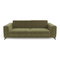 Canapé convertible express matelas 140cm MILANO Velours à motifs