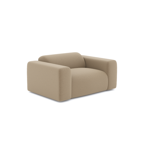 Fauteuil MYRA Tissu bouclette