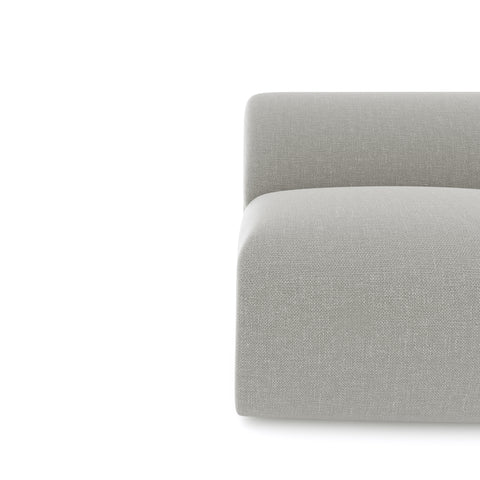 Fauteuil sans accoudoirs MYRA Tissu tramé