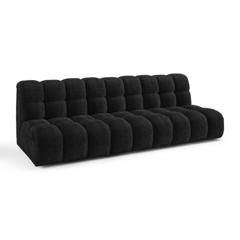 Canapé 3 places modulable NELLY velours chenillé