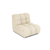 Fauteuil pivotant NELLY velours côtelé