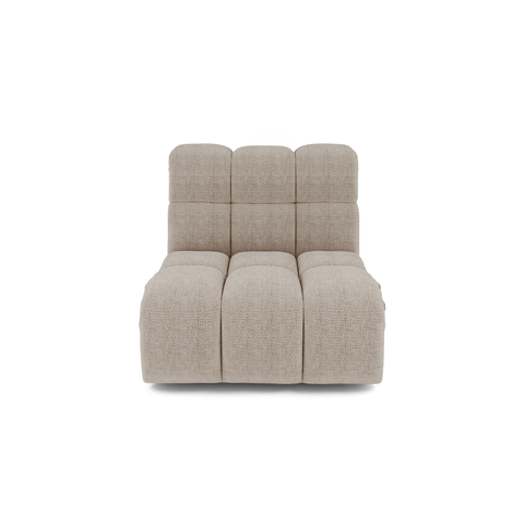 Fauteuil pivotant NELLY velours chenillé