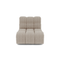 Fauteuil pivotant NELLY velours chenillé