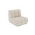 Fauteuil pivotant NELLY velours chenillé