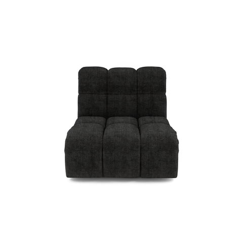 Fauteuil pivotant NELLY velours chenillé