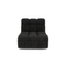 Fauteuil pivotant NELLY velours chenillé