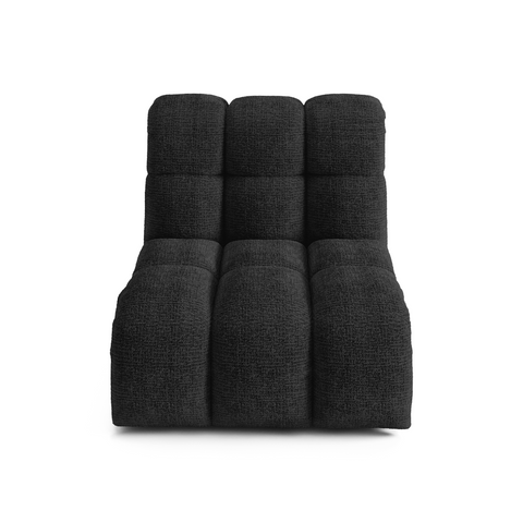 Fauteuil pivotant NELLY velours chenillé