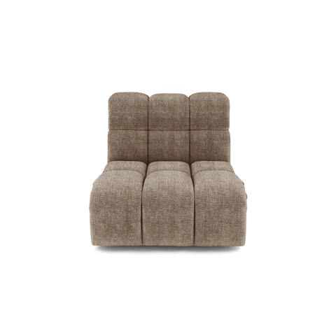 Fauteuil pivotant NELLY velours chenillé