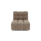 Fauteuil pivotant NELLY velours chenillé