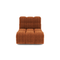 Fauteuil pivotant NELLY velours chenillé