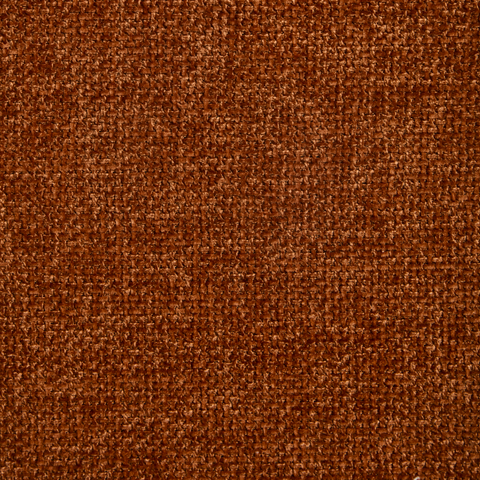 Canapé d'angle gauche modulable 5-6 places NOOMA velours chenillé terracotta