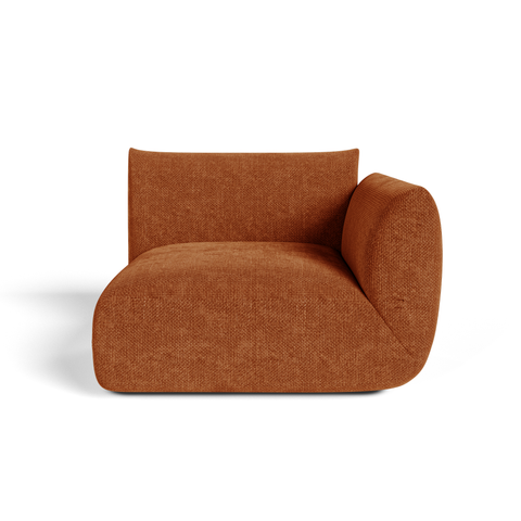Module d'angle droit NOOMA velours chenillé