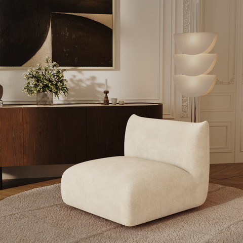 Fauteuil NOOMA velours chenillé