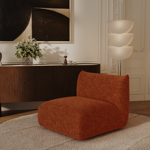 Fauteuil NOOMA velours chenillé
