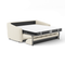 Canapé convertible express NORA Bouclette - Matelas Dunlopillo 160cm