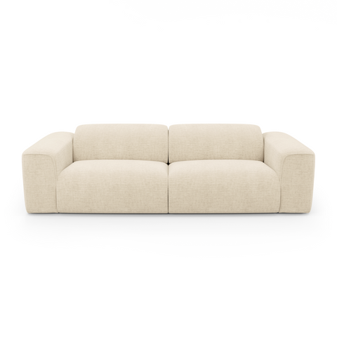 Canapé convertible express matelas Dunlopillo 140cm NOVA Velours à motifs