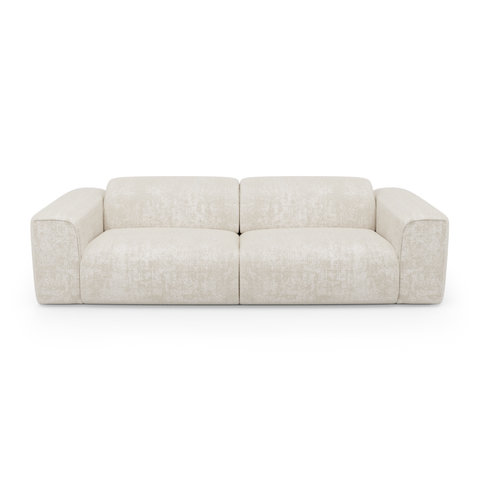 Canapé convertible express matelas Dunlopillo 160cm NOVA Velours tramé