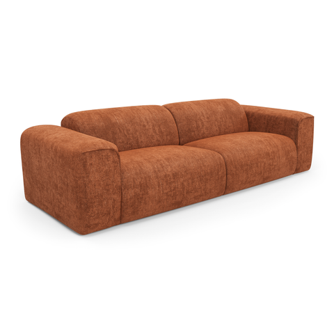 Canapé convertible express matelas Dunlopillo 160cm NOVA Velours tramé