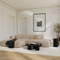 Canapé angle gauche ouvert NOVA tissu bouclette