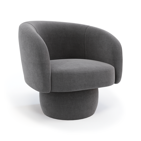 Fauteuil pivotant ORSON Velours