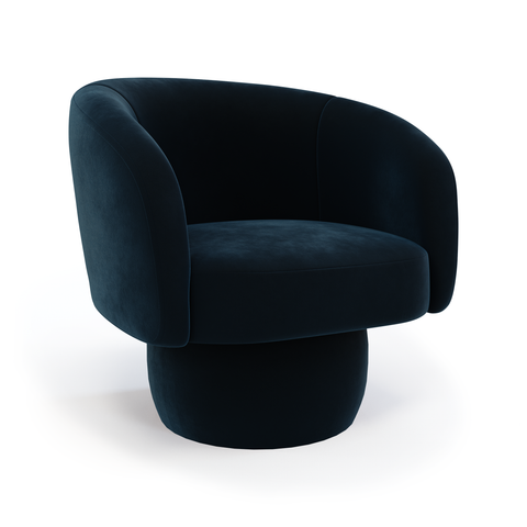 Fauteuil pivotant ORSON Velours