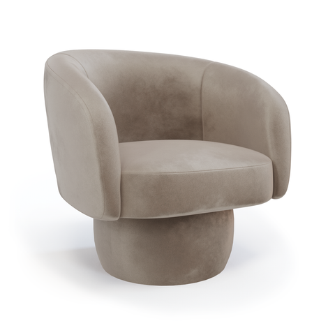 Fauteuil pivotant ORSON Velours