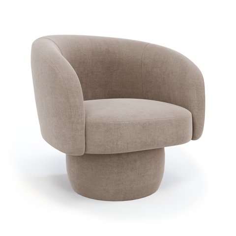 Fauteuil pivotant ORSON Velours