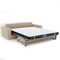Canapé convertible express matelas 140cm RAFAEL Tissu bouclette
