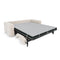 Canapé convertible express matelas 140cm  RAFAEL Tissu bouclette