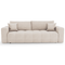 Canapé convertible express matelas 140cm RAFAEL Tissu tramé