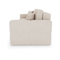 Canapé convertible express matelas 140cm RAFAEL Tissu tramé