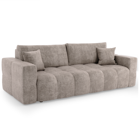 Canapé convertible express matelas 140cm RAFAEL Velours
