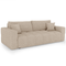 Canapé convertible express matelas 160cm RAFAEL Tissu bouclette