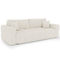 Canapé convertible express matelas 160cm RAFAEL Tissu bouclette