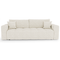 Canapé convertible express matelas 160cm RAFAEL Tissu bouclette
