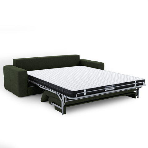 Canapé convertible express matelas 160cm RAFAEL Tissu tramé