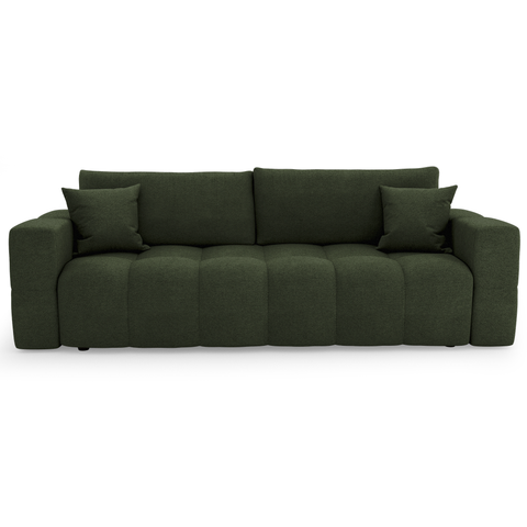 Canapé convertible express matelas 160cm RAFAEL Tissu tramé