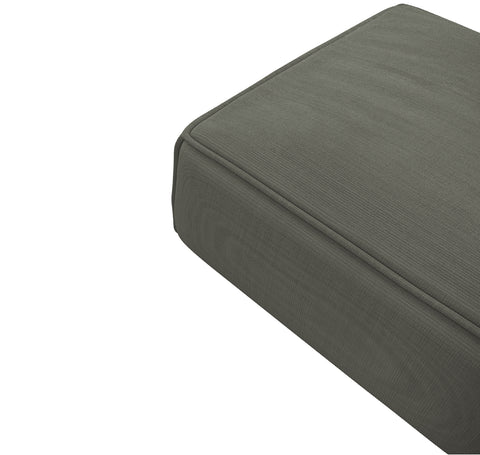 Pouf ROLF Velours côtelé